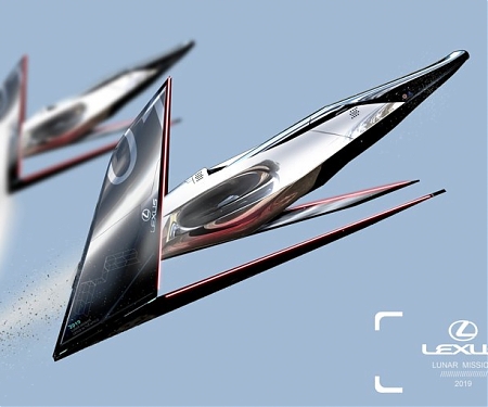 Lexus Lunar Mission : Lexus Designs Space Vehicles for Humans on the Moon