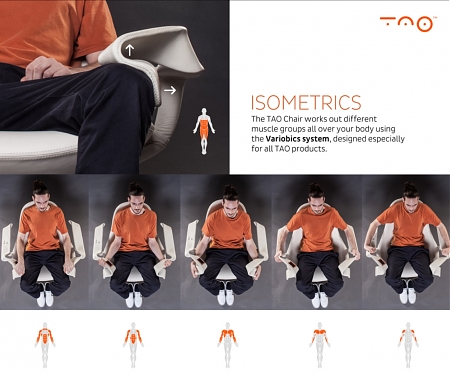 TAO Chair Lets You Work Out While Relaxing in Your Living Room