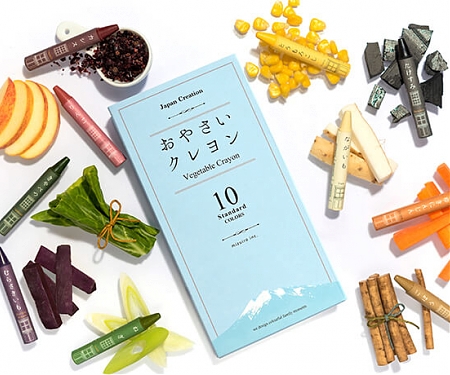 Vegetable Crayon Plant Based Safe and Eco-Friendly Crayon