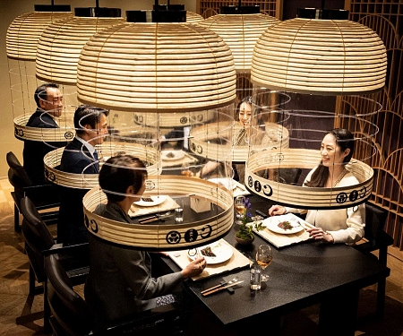 Tokyo's Hotel Designs New Pandemic-Era Dining Experience