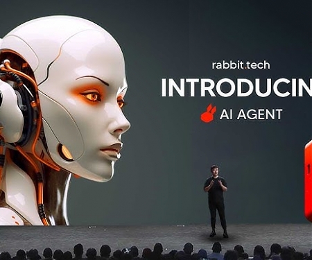 (CES 2024) This AI Startup Made a $199 Gadget That Replaces Apps - Rabbit R1