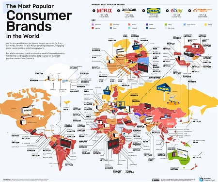(Infographic) The Most Searched Consumer Brands in 2022