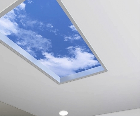 Virtual Windows Mimic Natural Light and Sky Views - Sky Factory