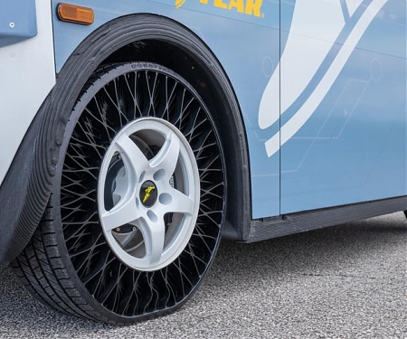 Goodyear to Test First Airless 3D Printed Tire on Autonomous Vehicle in Florida