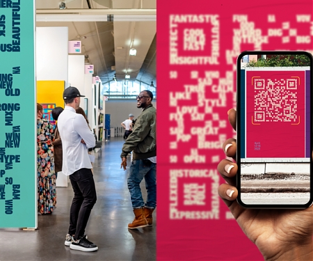 World’s First Scannable QR Codes Fully Made With Words Celebrate Artists