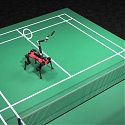 (Paper) Four-Legged Robot Plays Badminton With Humans