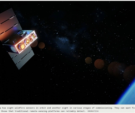 AI Helps Spot Wildfires From Space Before They Get Out of Control