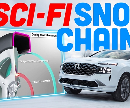 (Video) Hyundai and Kia Evolve Winter Driving with Integrated Snow Chain Tech