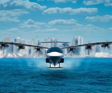 (Video) World's First Flying Electric Boat Concept Complete Its Test Flight -  REGENT Seaglider
