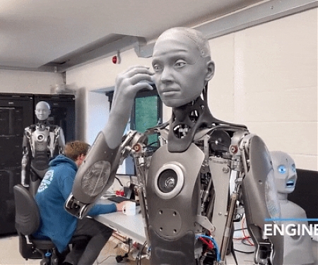 (Video) Ameca Humanoid Robot AI Platform - The Future Face of Robotics