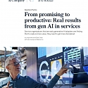 (PDF) Mckinsey - Real Results from Gen AI in Services