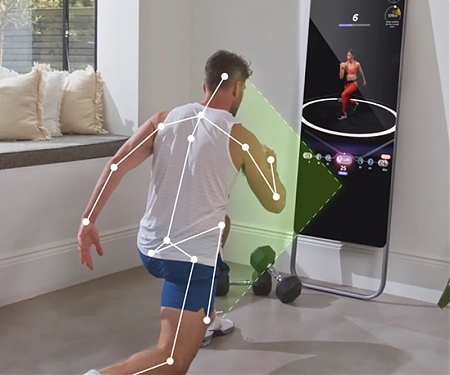 Fiture Offers a Stylish Fitness Mirror That Can Fit with Your Room Decor