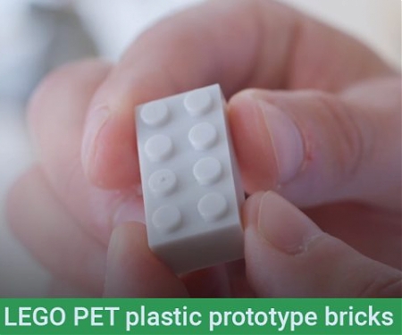 Lego Unveils Brick Prototype Made From Recycled Plastic