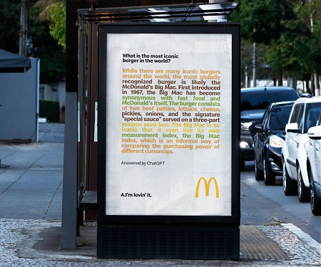 A.I’m Lovin’ It — McDonald's Best OOH Advertising