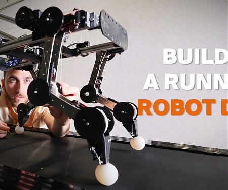 (Video) EPFL - Dog-Inspired Robot Keeps Running on Its Own Once Started