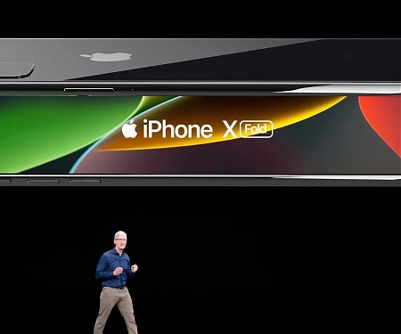 (Patent) Apple Patent Reveals a Foldable Device that Could Fold in a Double-Fold