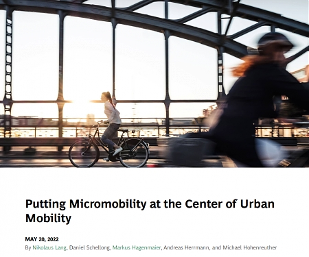 (PDF) BCG - Putting Micromobility at the Center of Urban Mobility