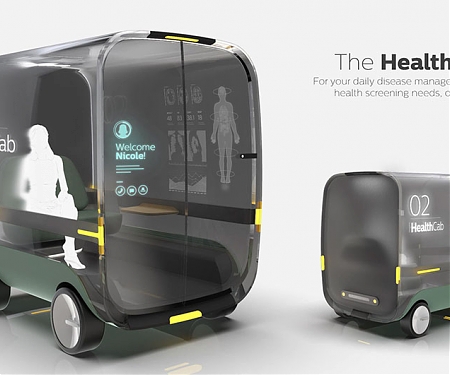 Philips HealthCab - Autonomous Healthcare Vision and Health Mobility