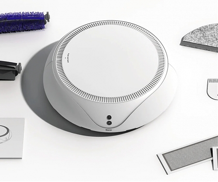 This Robot Vacuum Concept Finally Gives The Cleaning Machine a Much-Needed Facelift
