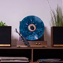 The Vertical Vinyl Record Player - Fuse Audio GLD