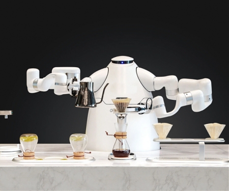 This Fully Automated Bionic Coffee Maker is Just Like a Robot Straight from The Jetsons