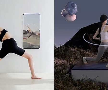 The 'Merge' Smart Fitness Mirror Creates a Virtual World to Work Out In