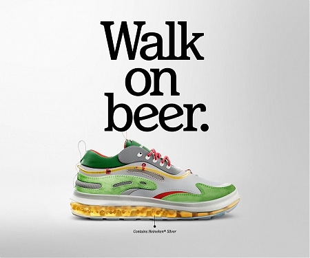 Heineken Launches Beer-Injected Sneakers