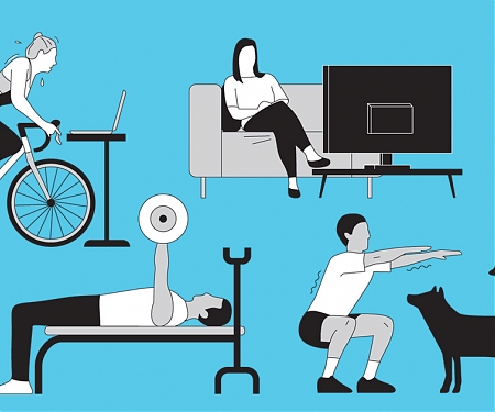 (Infographic) Hybrid Workers Are Exercising More and Are Therefore More Optimistic