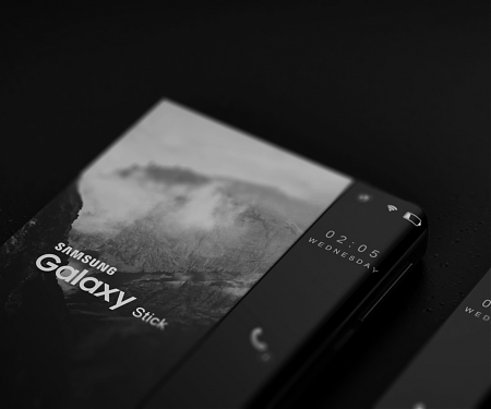 Samsung Galaxy Stick - Rollable Concept Phone