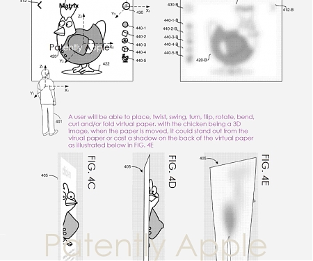 (Patent) Apple has Won a Patent : A Virtual Paper That will be Used in AR/VR