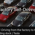 (Video) Tesla Achieves Factory-to-Dock Self-Driving