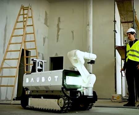 (Video) Baubot 3D Printing Robot is a Construction Site’s New Helper