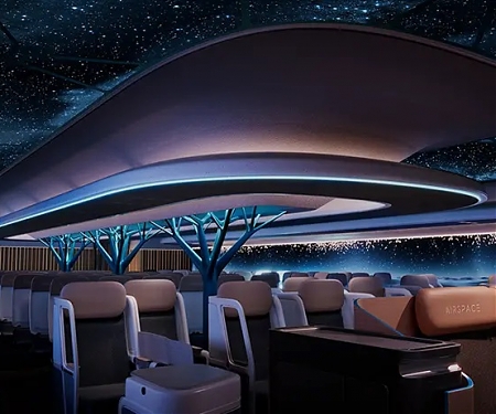 Airbus Offers A Glimpse of Next-Gen Aircraft Cabin