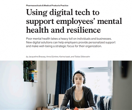 (PDF) Mckinsey - Using Digital Tech to Support Employees’ Mental Health and Resilience