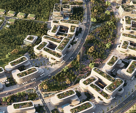 ZHA to Thread Sprawling 'Baku Expo City' Through Pine Forest in Azerbaijan