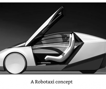 A Tesla Robotaxi ‘Concept’ was Revealed in the New Elon Musk Biography