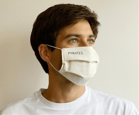 Sustainable Face Masks Made from Seaweed - PYRATEX