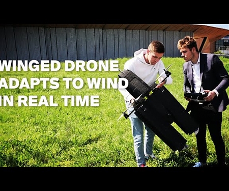 (Video) Wind-Cheating Morpho Combines Qualities of Copters and Fixed-Wing Drones - Elythor