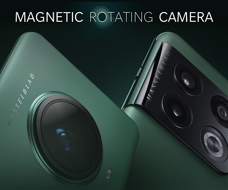 A Smartphone with a Single Large Rotating Camera - OnePlus