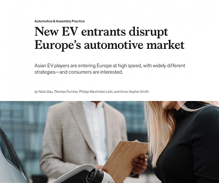 (PDF) Mckinsey - New EV Entrants Disrupt Europe’s Automotive Market