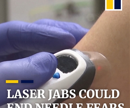 (Video) New Laser Injection Could Provide ‘Pain-Free’ Vaccinations - Bubble Gun
