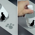 Adorable ‘Pet Paw’ Bottle Leaves Cute Pawprints Instead Of Ugly Water Rings