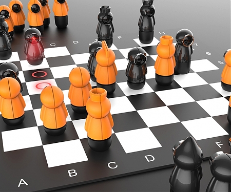 This Chess Board Uses Visual Projectors to Help You Learn the Game