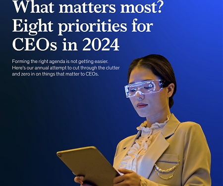 (PDF) Mckinsey - 8 CEO Priorities for 2024 - What Matters Most ?