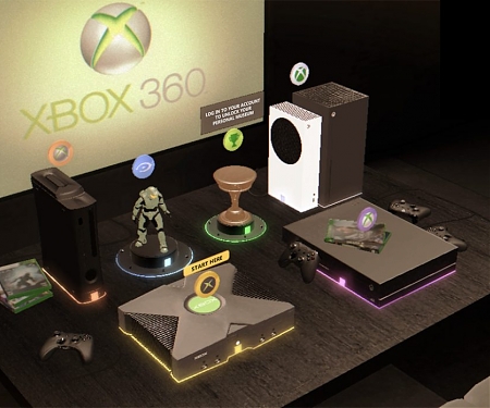 XBox Transforms The Gaming Environment Into A Virtual Museum