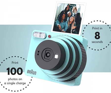 Instant Camera Concept Adds Braun Minimalism to a Fun Photography Tool