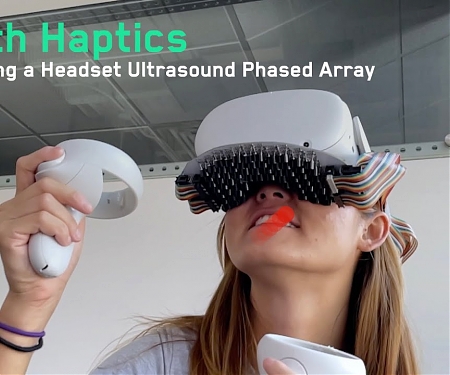 (Video) Mouth Haptics in VR Using a Headset Ultrasound Phased Array