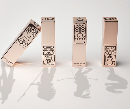 Maison Dakōta Packages Solid Skincare in Lipstick Tubes