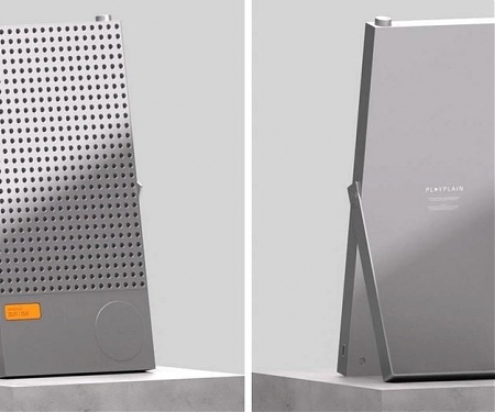 The 'PLAYPLAIN' Wireless Speaker Highlights The Iconic Minimalism of Braun and MUJI