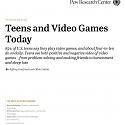 (PDF) Pew - Teens and Video Games Today